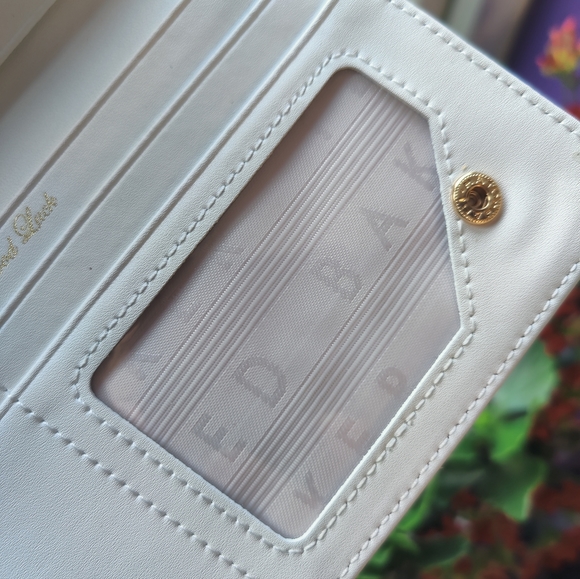 Genuine Ted Baker Tan Exotic Cow Hide Leather Popper Matinee Cardholder/Purse - Picture 9 of 13